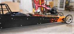 SuperComp Rail Dragster and Trailer For Sale - 2