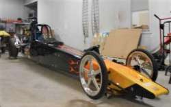 SuperComp Rail Dragster with Enclosed Trailer For Sale