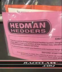 GM - Chevy V6 Camaro Hedman Hedders - Headers For Sale - 3