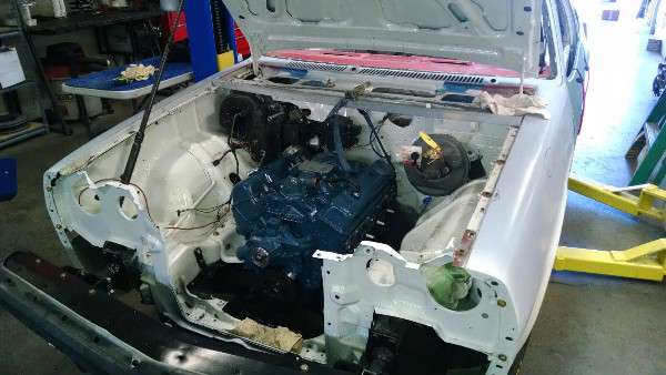 Full Size Image Monza Motor Sitting in the Engine Bay