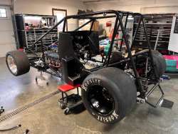 USAC Silver Crown Beast Chassis Pavement Car For Sale - 6