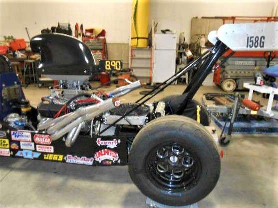 Full Size Image SuperComp Rail Dragster and Trailer For Sale - 8