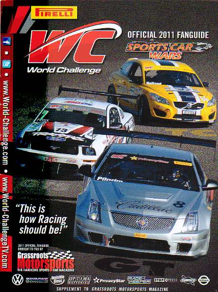 Full Size Image Pirelli World Challenge Official 2011 Fanguide For Sale