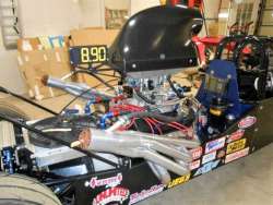 SuperComp Rail Dragster and Trailer For Sale - 3