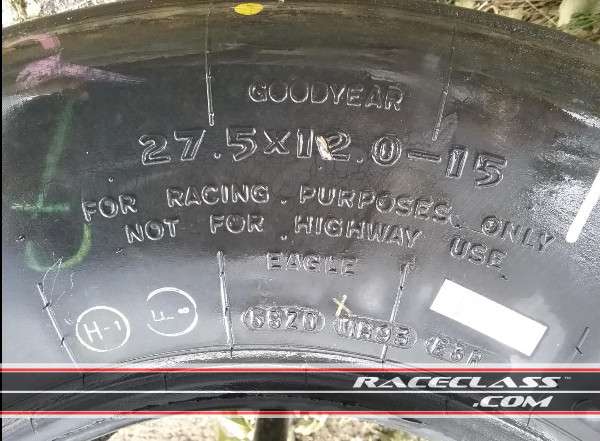 Full Size Image NASCAR - IROC Series Goodyear Racing Tires For Sale - 7