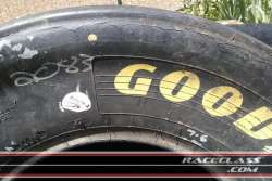 Pair NASCAR IROC Series Goodyear Racing Tires For Sale - 7