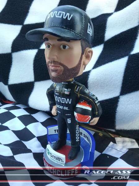Full Size Image James Hinchcliffe IndyCar Bobblehead New For Sale - 8
