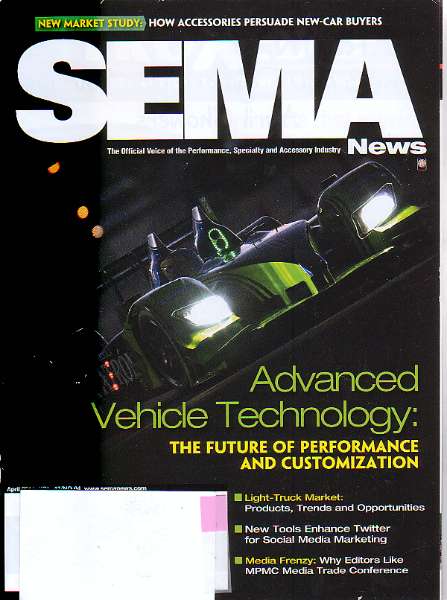 Full Size Image SEMA News Magazine April 2011 Edition For Sale
