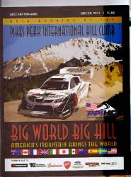 Pikes Peak International Hill Climb Racing Program For Sale