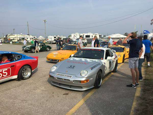 Full Size Image Porsche 968 Racing Car For Sale Sebring Pre Grid