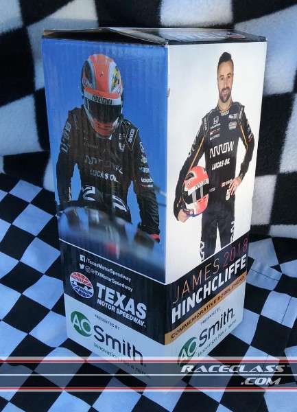 Full Size Image James Hinchcliffe IndyCar Bobblehead New For Sale - 3