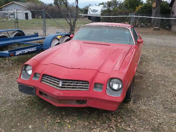 Full Size Image Unmolested Barn Find 78 Camaro For Sale- 9