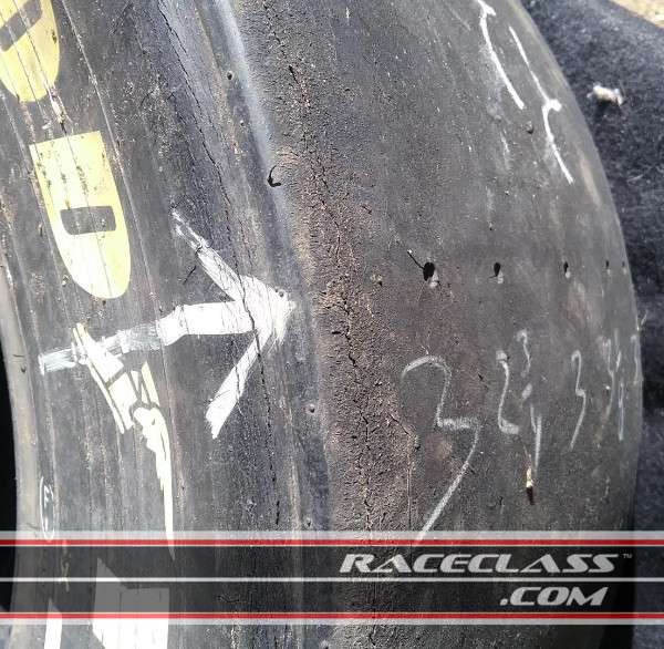 Full Size Image Pair NASCAR IROC Series Goodyear Racing Tires For Sale - 10