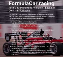 FormulaCar.Racing Internet Domain Name For Sale