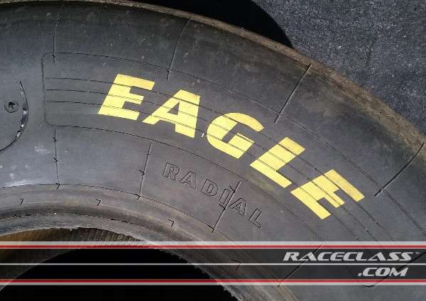 Full Size Image Pair NASCAR IROC Series Goodyear Racing Tires For Sale - 5