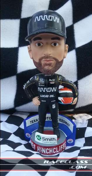 Full Size Image James Hinchcliffe IndyCar Bobblehead New For Sale - 7