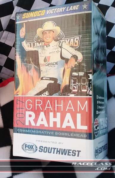 Full Size Image Graham Rahal Texas Motor Speedway IndyCar Bobblehead - 12