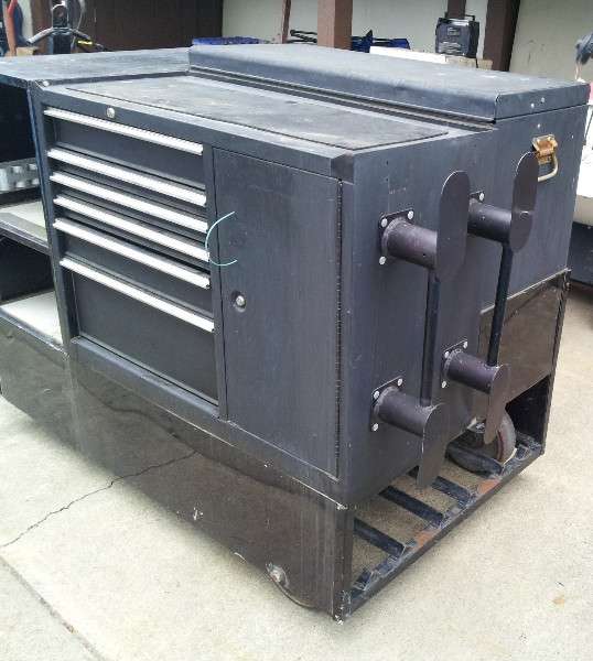 Full Size Image Racing Pit Cart - Pit Wagon  For Sale - 3