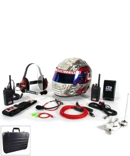 Full Size Image Motorola BPR40 Racing Electronics Stingray Radio Set