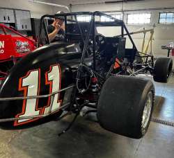 USAC Silver Crown Beast Chassis Pavement Car For Sale - 7