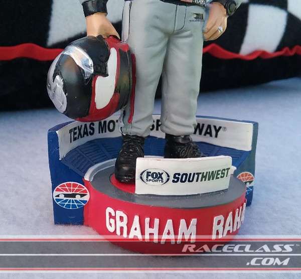 Full Size Image Graham Rahal Texas Motor Speedway IndyCar Bobblehead - 9