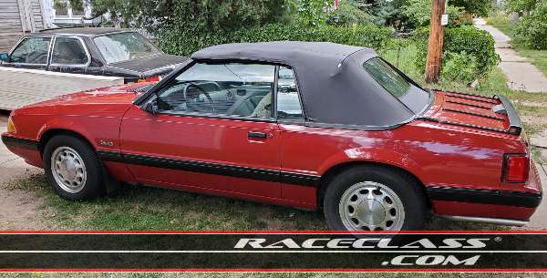 Full Size Image 87 FoxBody Ford Mustang LX Convertible 5.0L V8 For Sale - 6