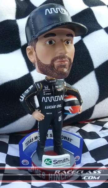 Full Size Image James Hinchcliffe IndyCar Bobblehead New For Sale - 10