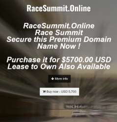 RaceSummit.Online Internet Domain Name For Sale