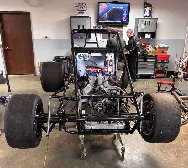 Full Sized Images For Davey Hamilton Usac Silver Crown Beast Chassis 