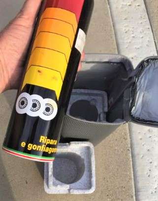 Full Size Image Ferrari OEM Emergency Tire Inflator Repair Kit For Sale - 3