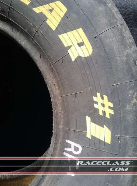 Full Size Image Pair NASCAR IROC Series Goodyear Racing Tires For Sale -  3