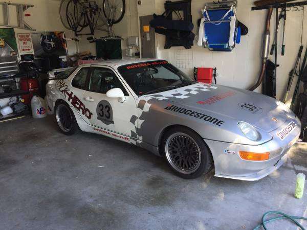 Full Size Image Porsche 968 Racing Car For Sale In Your Garage