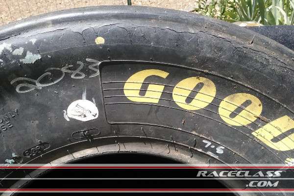 Full Size Image Pair NASCAR IROC Series Goodyear Racing Tires For Sale - 7