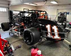 USAC Silver Crown Beast Chassis Pavement Car For Sale - 4