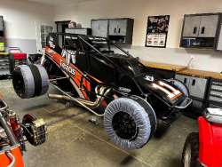 USAC Silver Crown Beast Chassis Pavement Car For Sale - 3