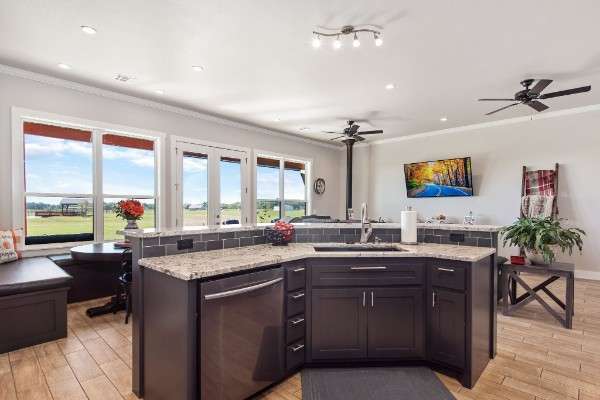 Full Size Image Perfectly Built Race inspired Home on 10 Acres For Sale - 13